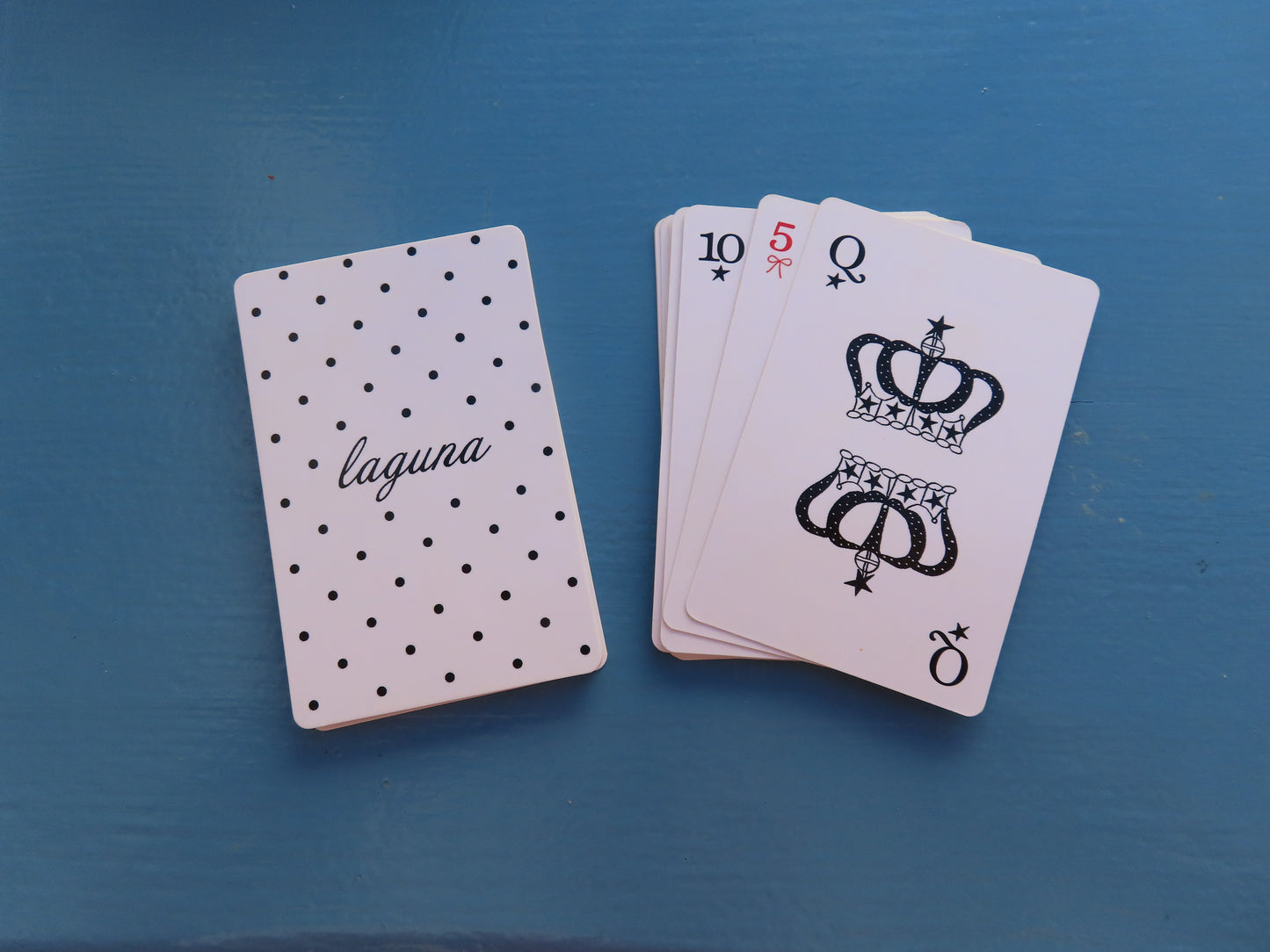 'Poolside' playing cards