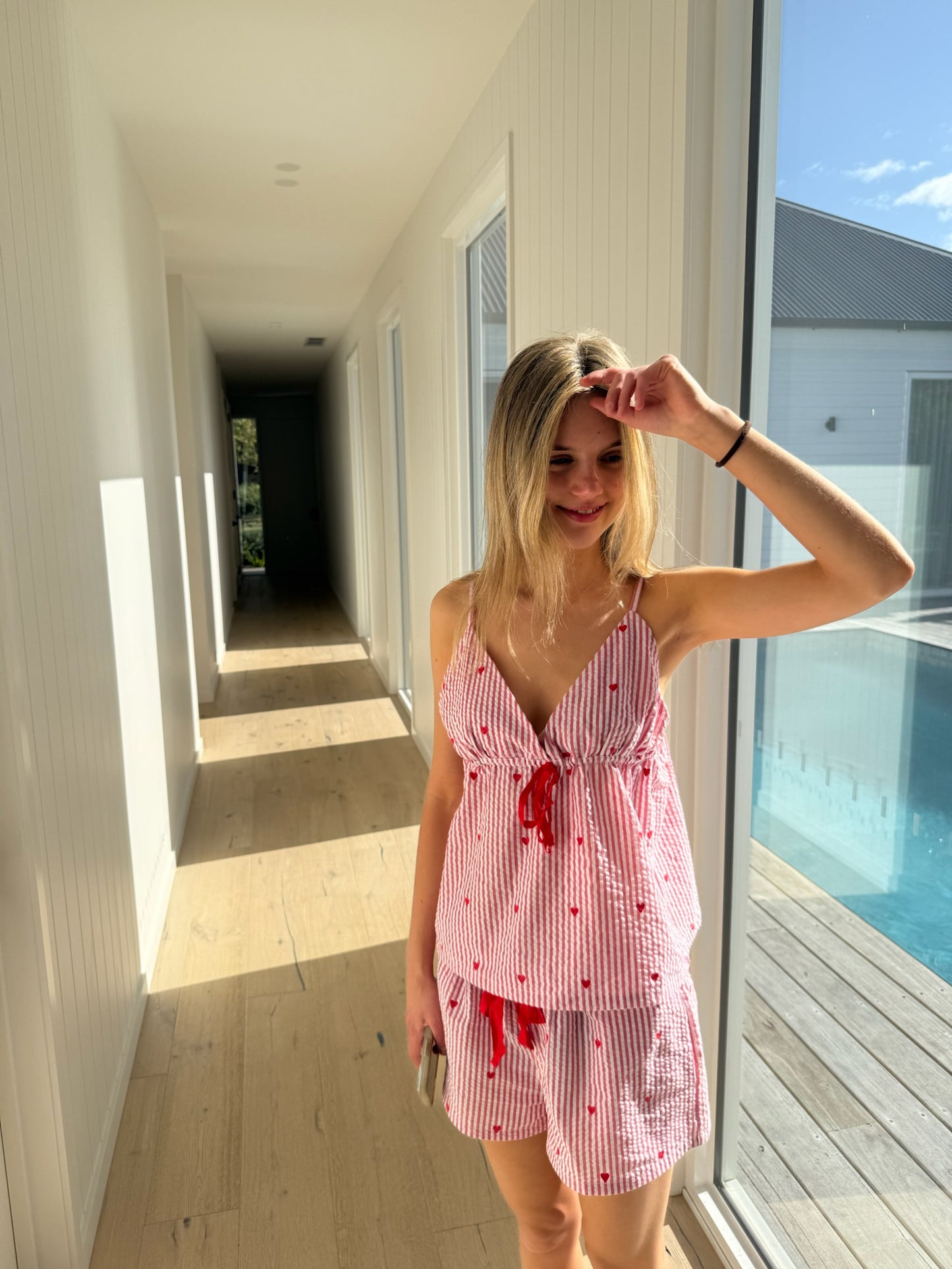 Cami Sleep set in 'Heart'