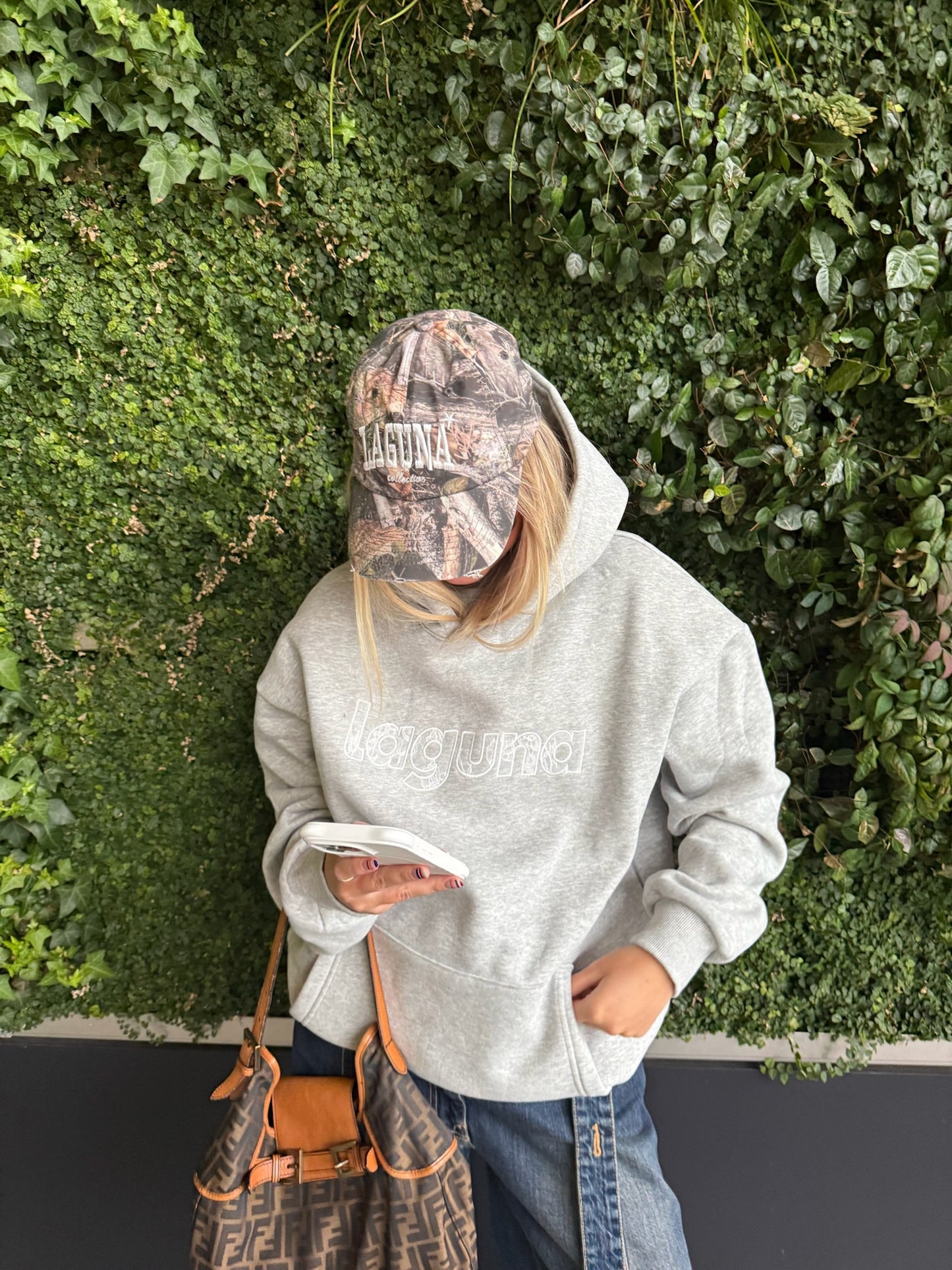 Vintage Denim Cap in 'Camo'