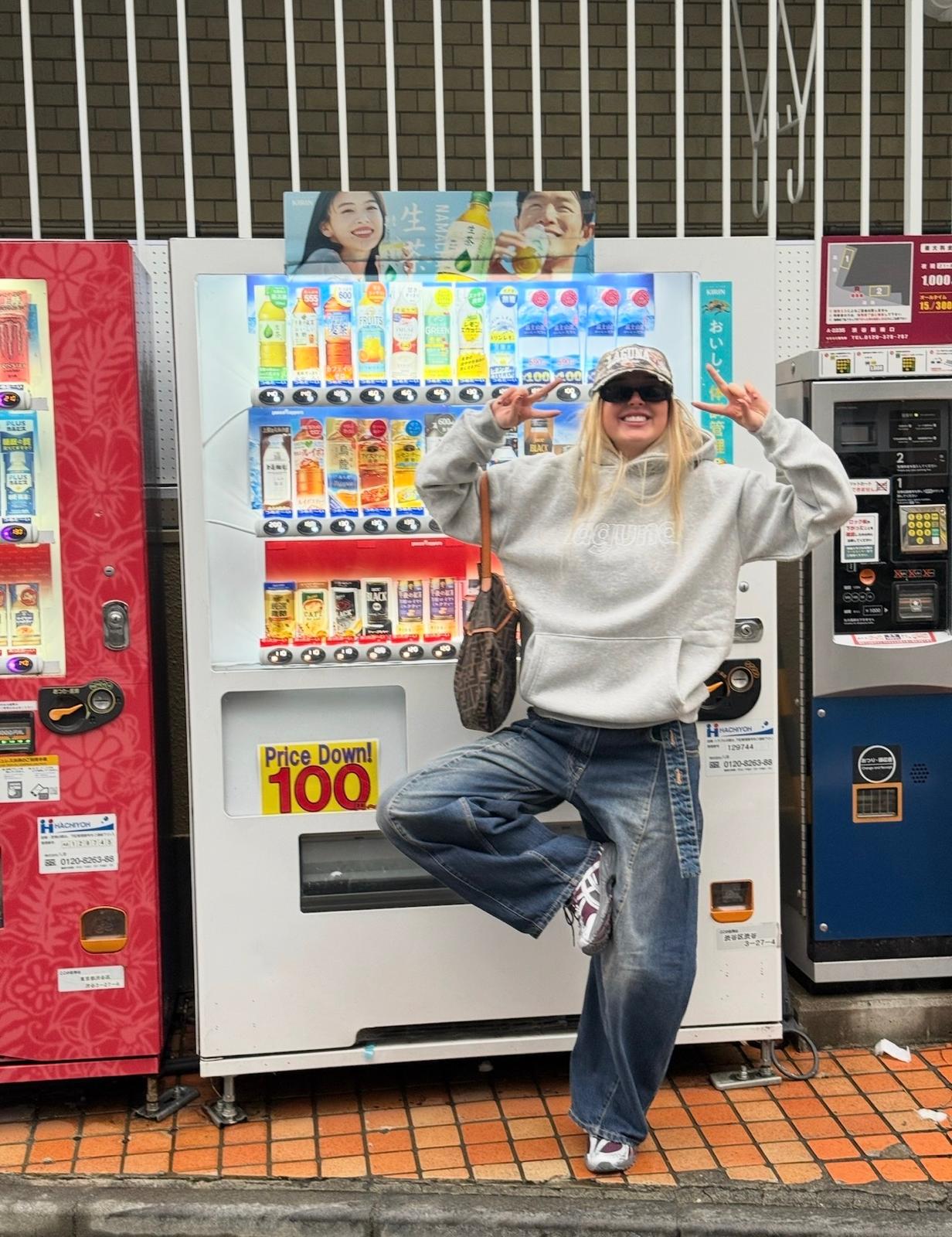 Lace hoodie in 'stone'