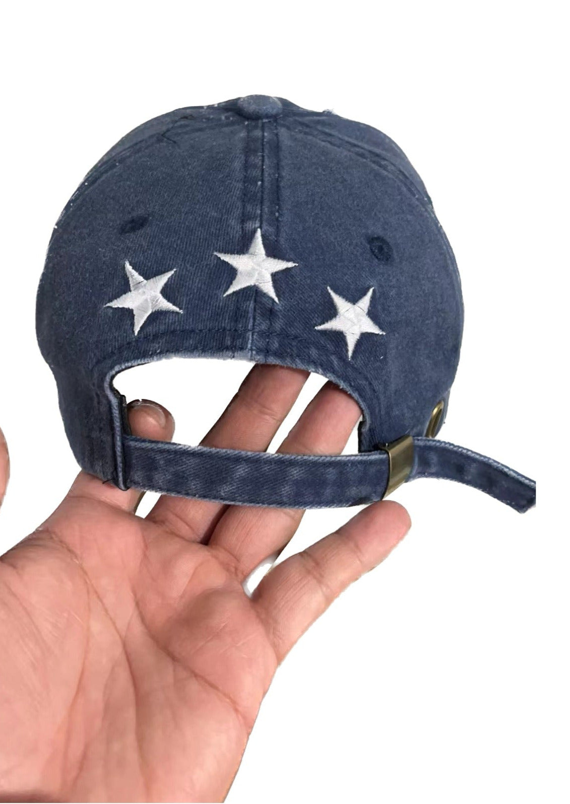 Vintage denim star cap