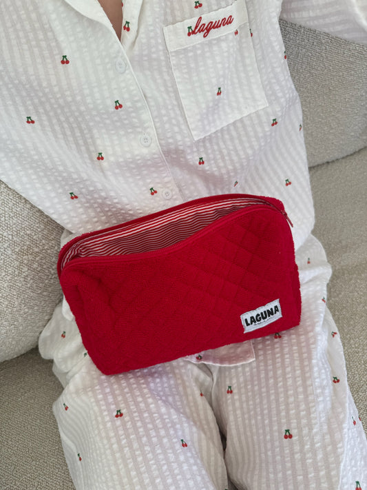 Travel Bag in 'Red'