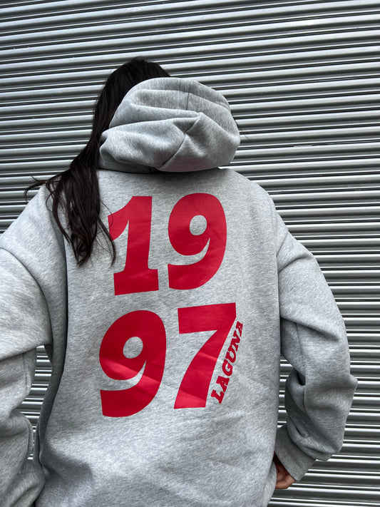 97 varsity oversized hoodie