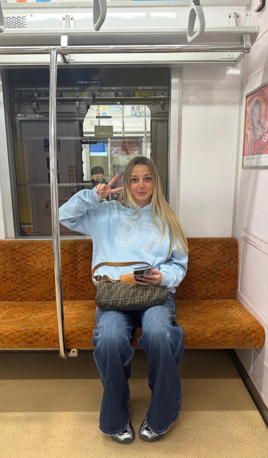 Lace hoodie in 'ice'