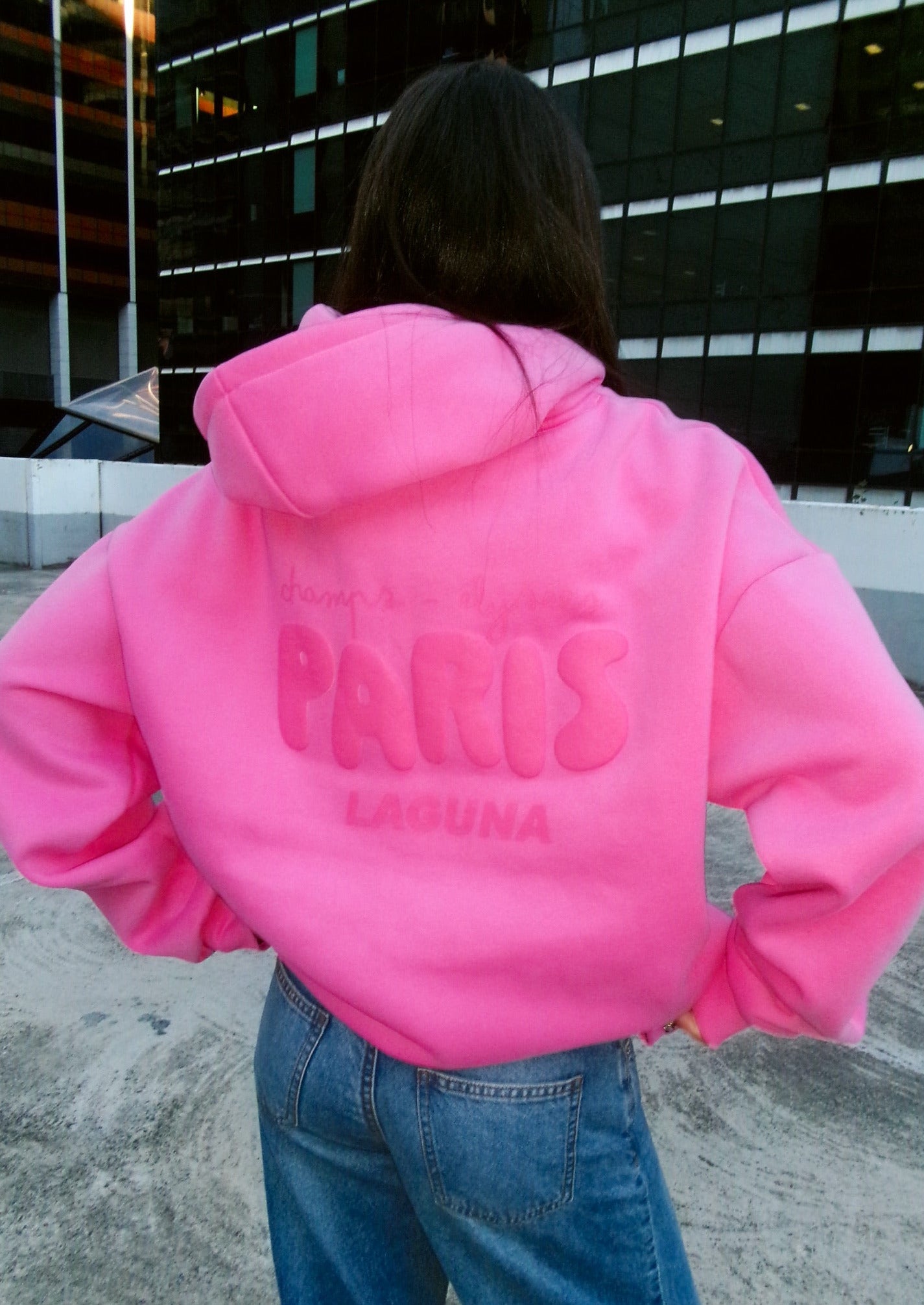 Oversized Hoodie in 'Paris'