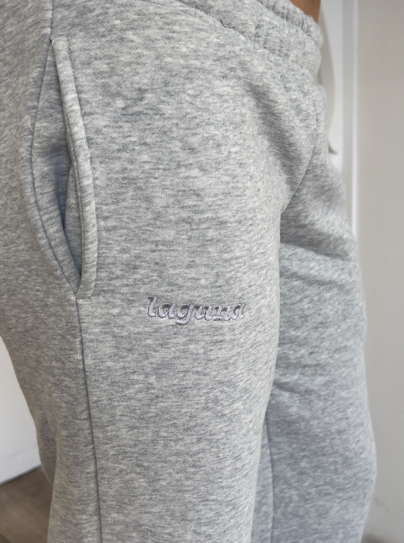 Low flare track pants