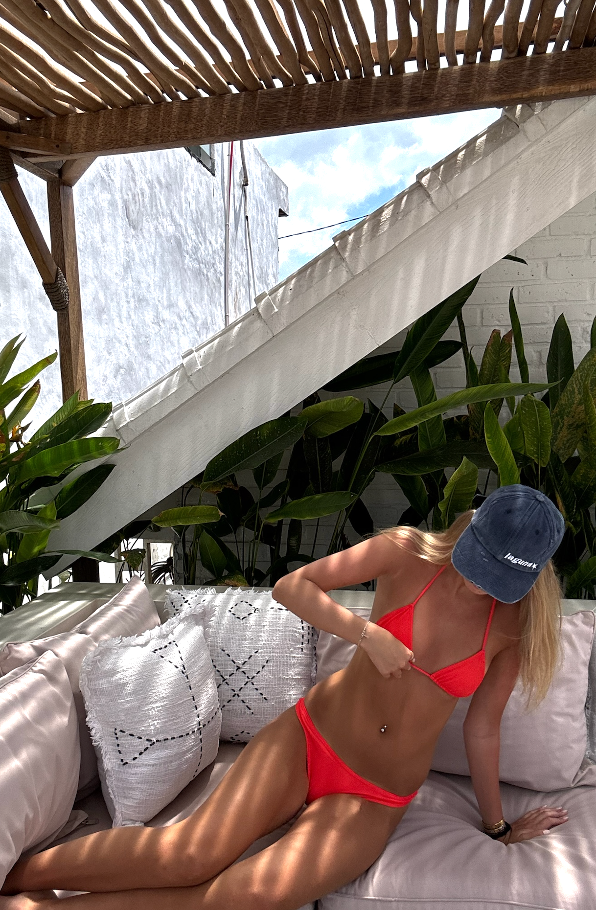 'Coral Sunset' bikini